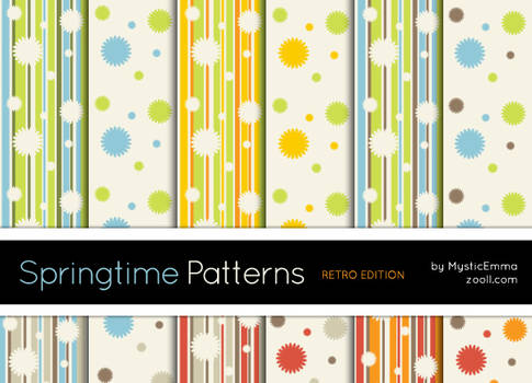 Springtime Patterns Retro Edition