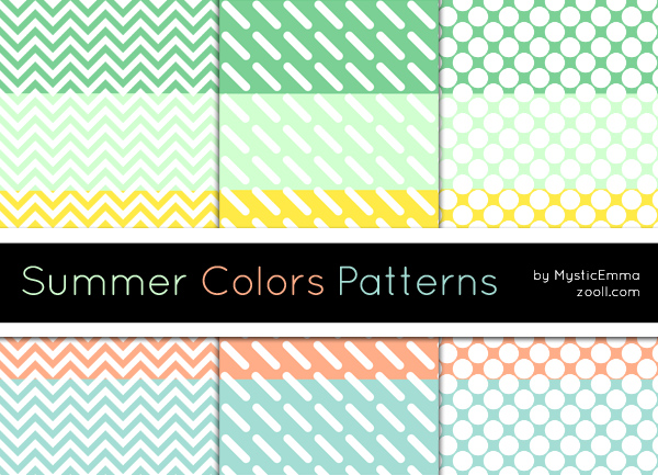 Summer Colors Patterns