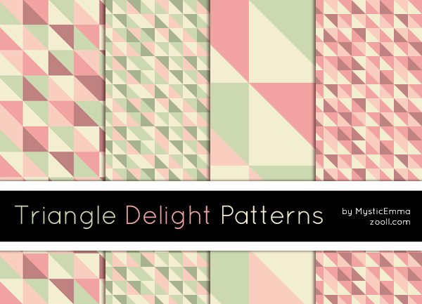 Triangle Delight Patterns