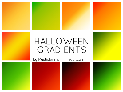 Halloween Gradients by MysticEmma