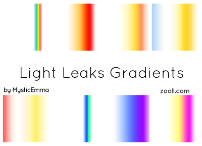 Light Leaks Gradients