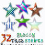 32 tiled striped styles