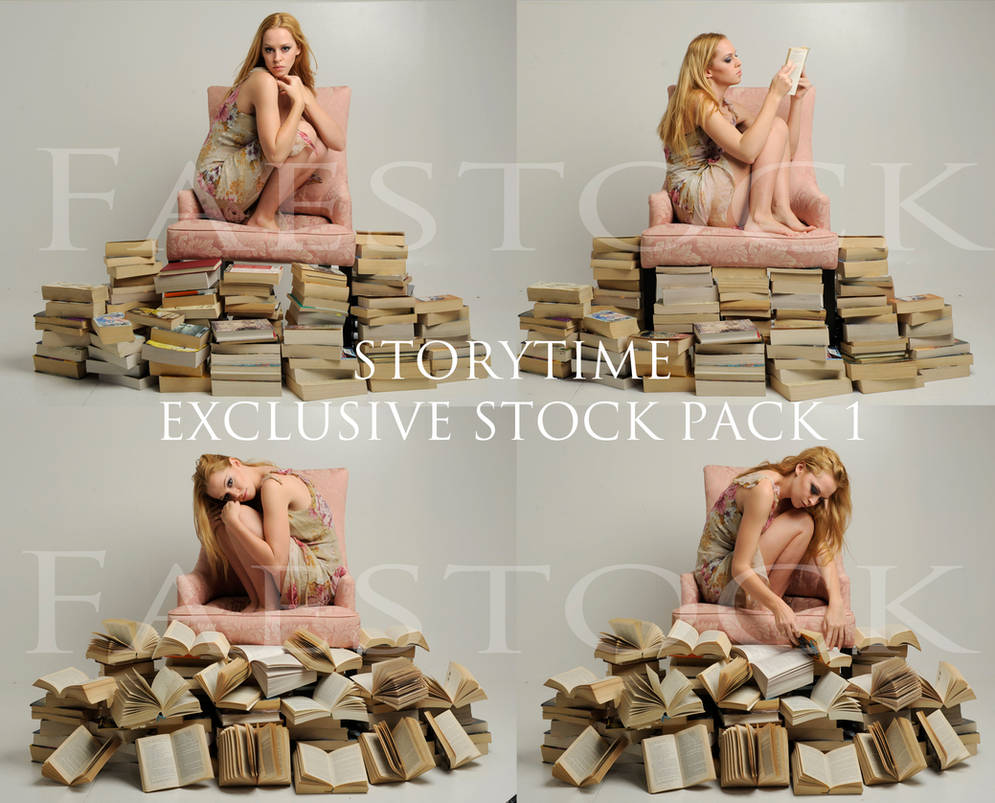 Exclusive Storytime Stock Pack1 by faestock