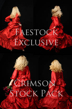 Crimson Exclusive Stock Pack by faestock