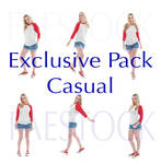 exclusive stock pack - Casual by faestock