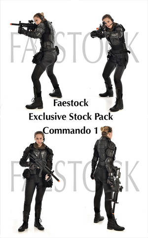 Commando - Exclusive Stock Pack 1 by faestock