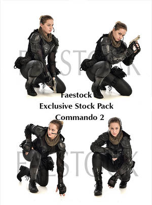 Commando  - Exclusive Stock Pack 2 by faestock