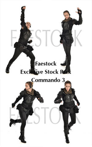 Commando  - Exclusive Stock Pack 3 by faestock