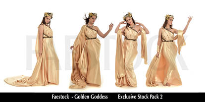 Golden Goddess   - Exclusive Stock Pack  2