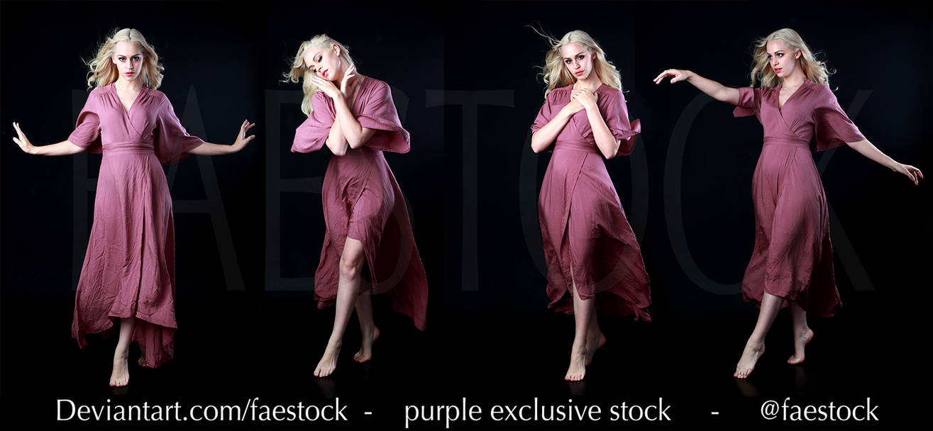 Purple Exclusive stock pack by faestock