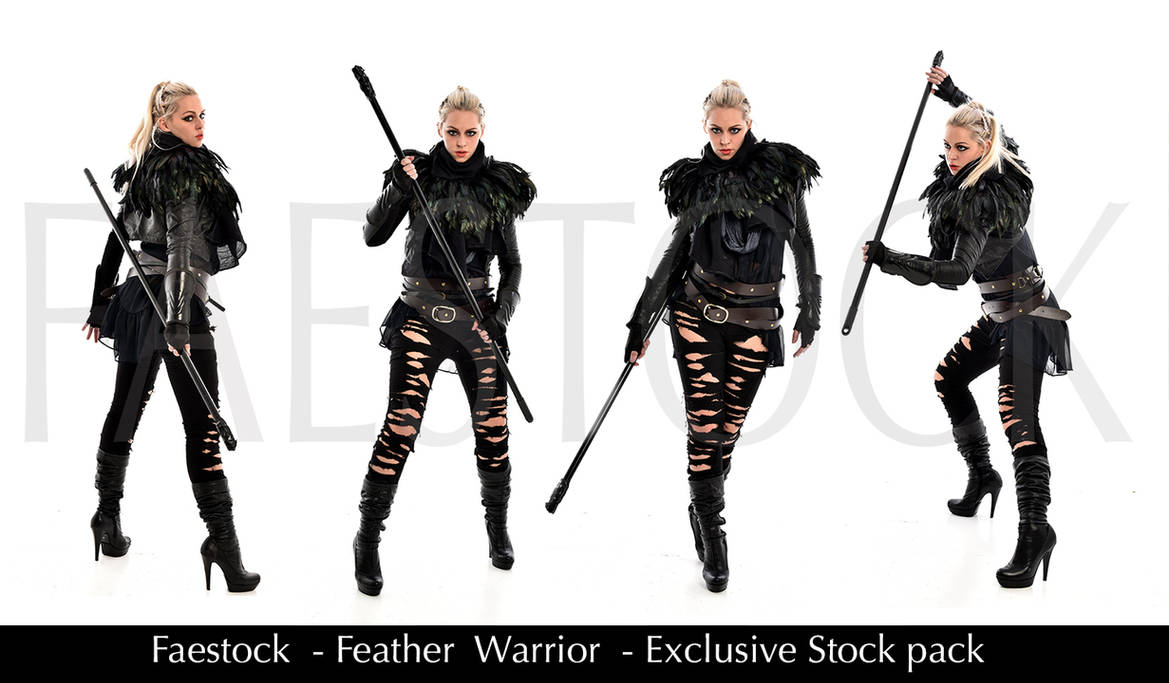 Feather Warrior - Exclusive Stock Pack by faestock Feather Warrior - Exclusive Stock Pack by faestock