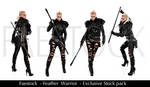 Feather Warrior - Exclusive Stock Pack by faestock