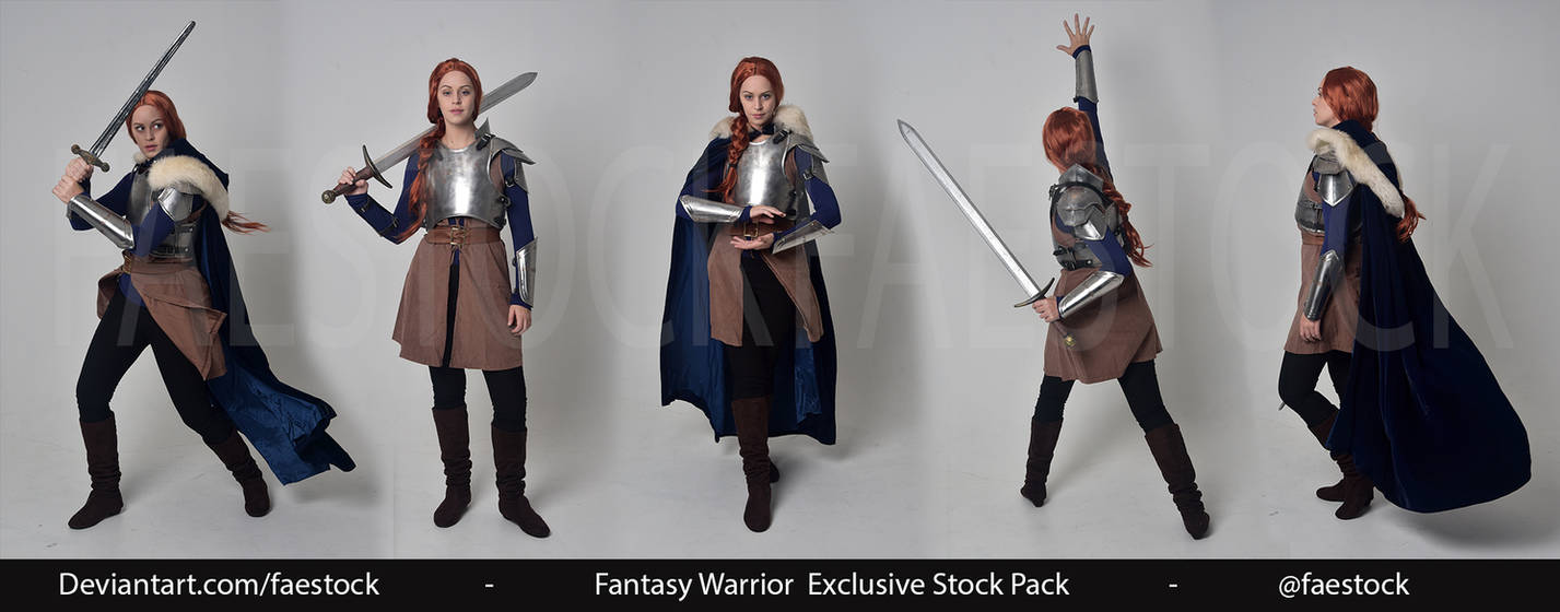 Fantasy Warrior - Exclusive Stock Pack by faestock