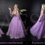 Exclusive purple fairy stock pack