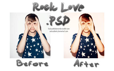 Rock Love .PSD