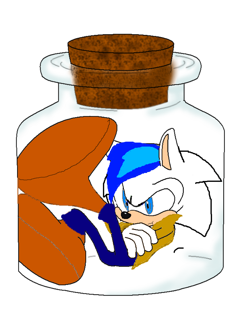 tell me WHY im stuck in a jar again... by scourgerocks759 on DeviantArt