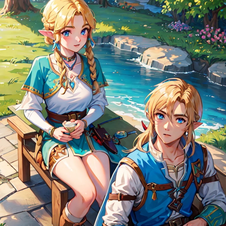 Link and Zelda TOTK AI by Belucool on DeviantArt
