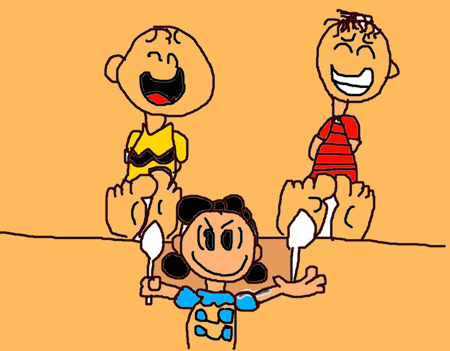 Peanuts Tickle by Axmarsonicfan121 on DeviantArt