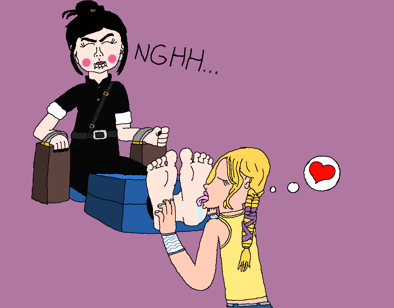 Marvel's Runaways: Nico Minoru Tickle by Axmarsonicfan121 on DeviantArt