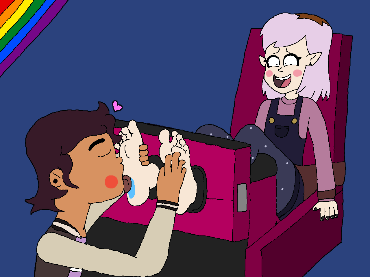A Magical Tickle of Love Part 2 by Axmarsonicfan121 on DeviantArt
