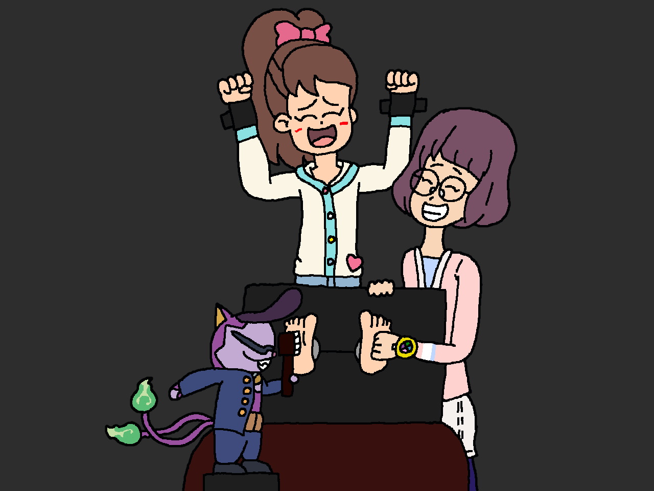 Request for feet-tickler78 by Axmarsonicfan121 on DeviantArt
