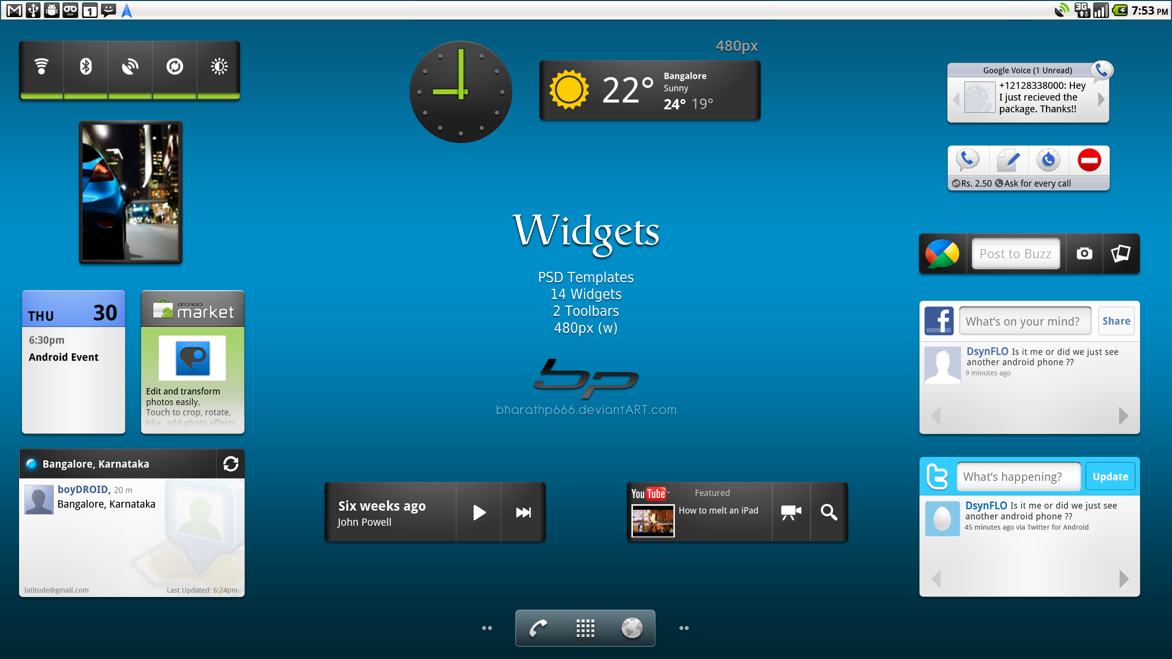 Android: Widgets by bharathp666