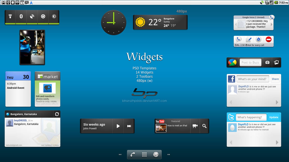 Android: Widgets by bharathp666