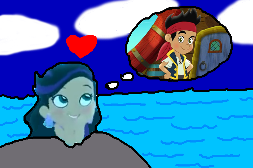 Marina daydreams of Jake by bigpurplemuppet99 on DeviantArt