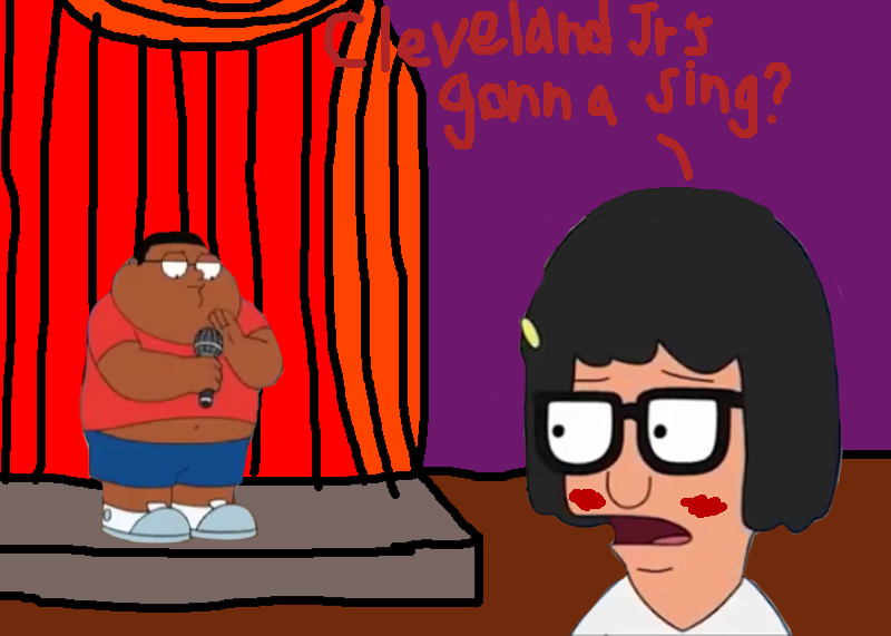 Tina- Cleveland Jr.'s gonna sing? by bigpurplemuppet99 on DeviantArt
