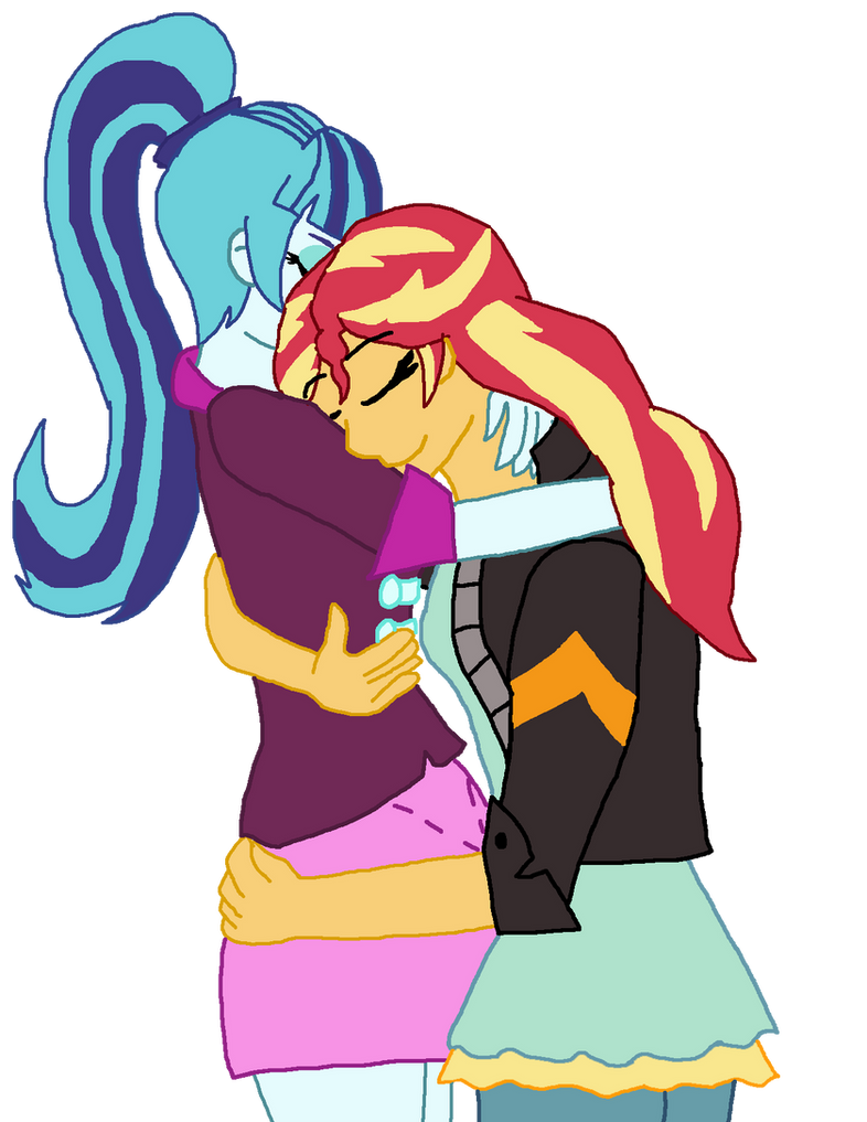 Sunset Shimmer And Sonata Dusk by bigpurplemuppet99 on DeviantArt