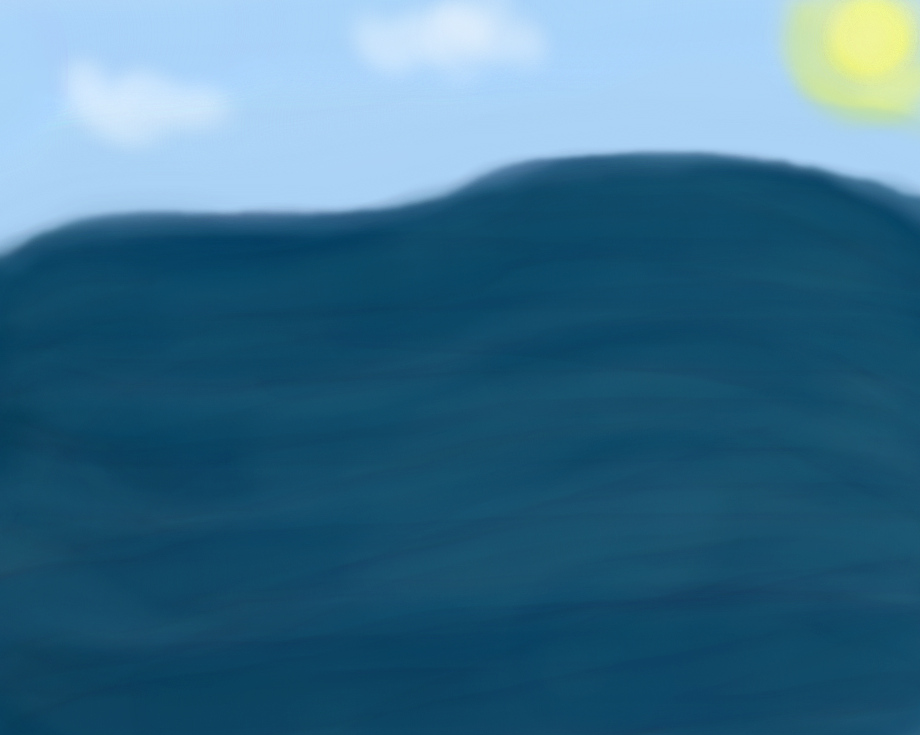Sun Over The Ocean by CreamyRabbit on DeviantArt