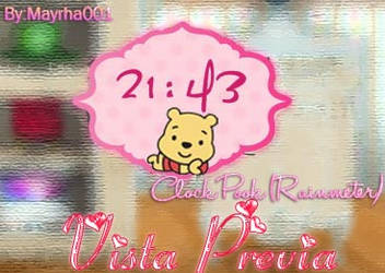 Clock Pooh (Rainmeter)