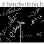 Handwriting brushes