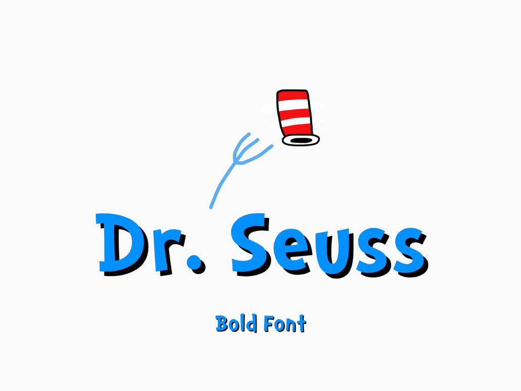 Dr. Seuss Bold Font by Charlieaat on DeviantArt