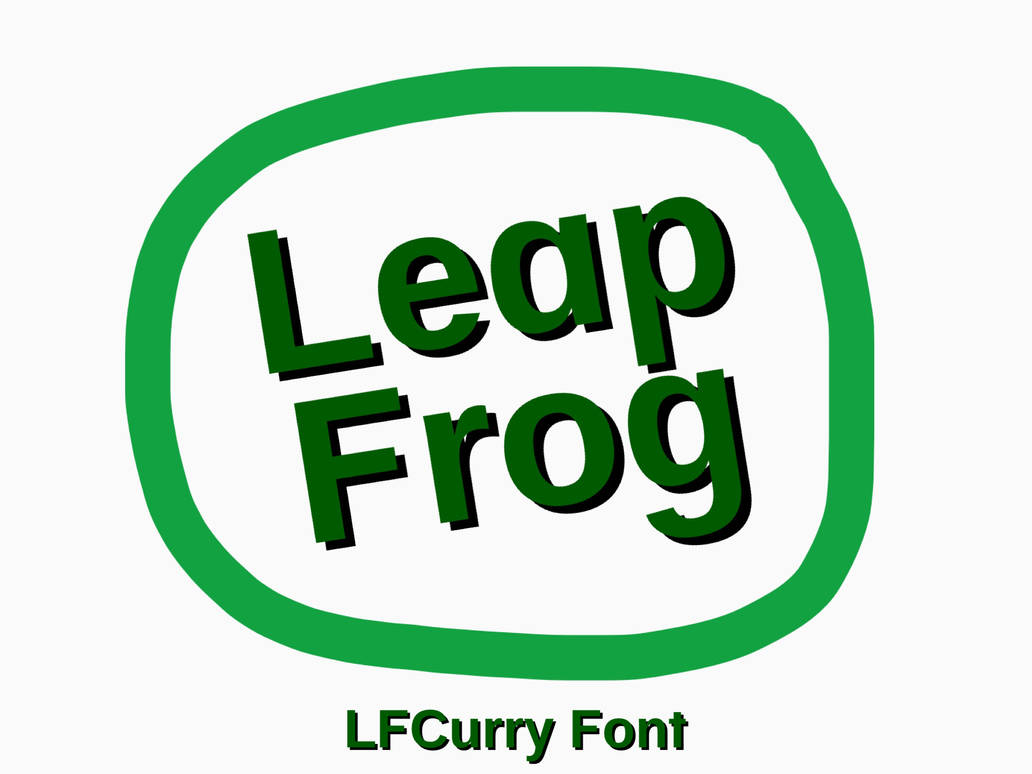 leap-frog-lfcurry-font-by-charlieaat-on-deviantart