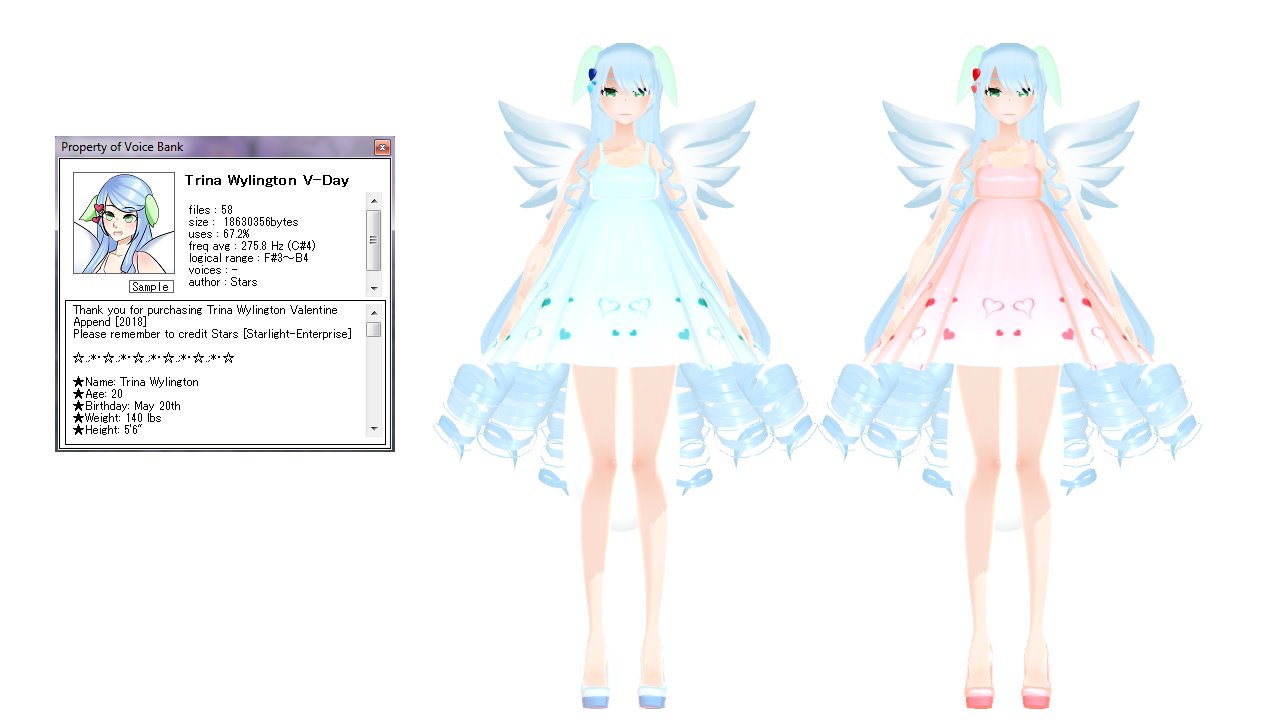 Trina Wylington Valentine Append [2018] Download