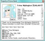 Trina Wylington GALAXY VB Download by Starlight-Enterprise