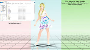 MMD TK Gridfloor COLORS Download