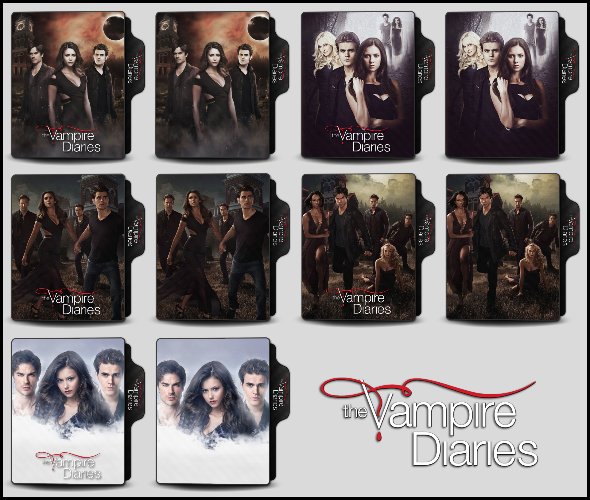 The Vampire Diaries Season 6 Folder Icons - Part 1 by OnlyStyleMatters ...