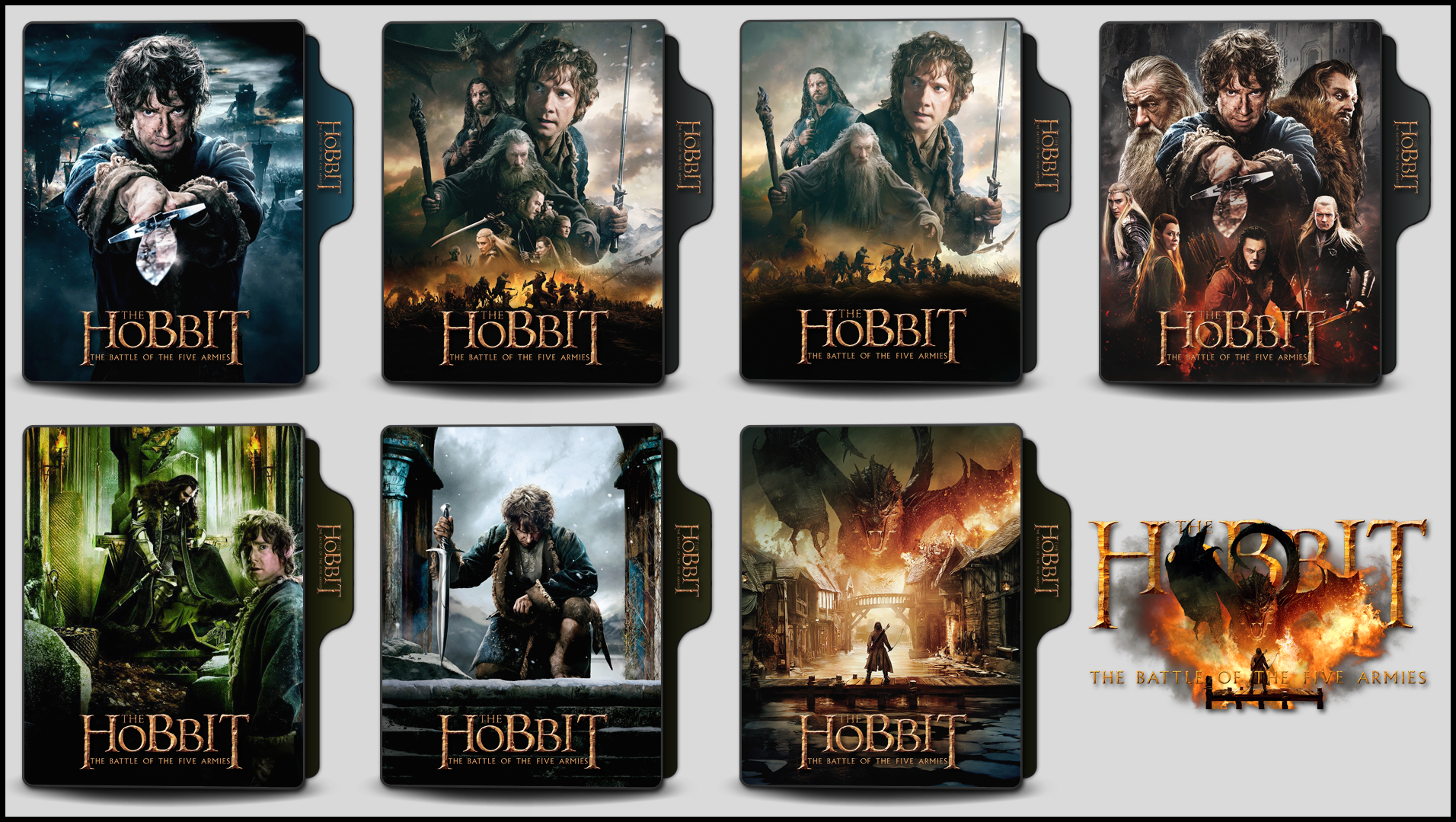 The Hobbit 3 (2014) Folder Icons