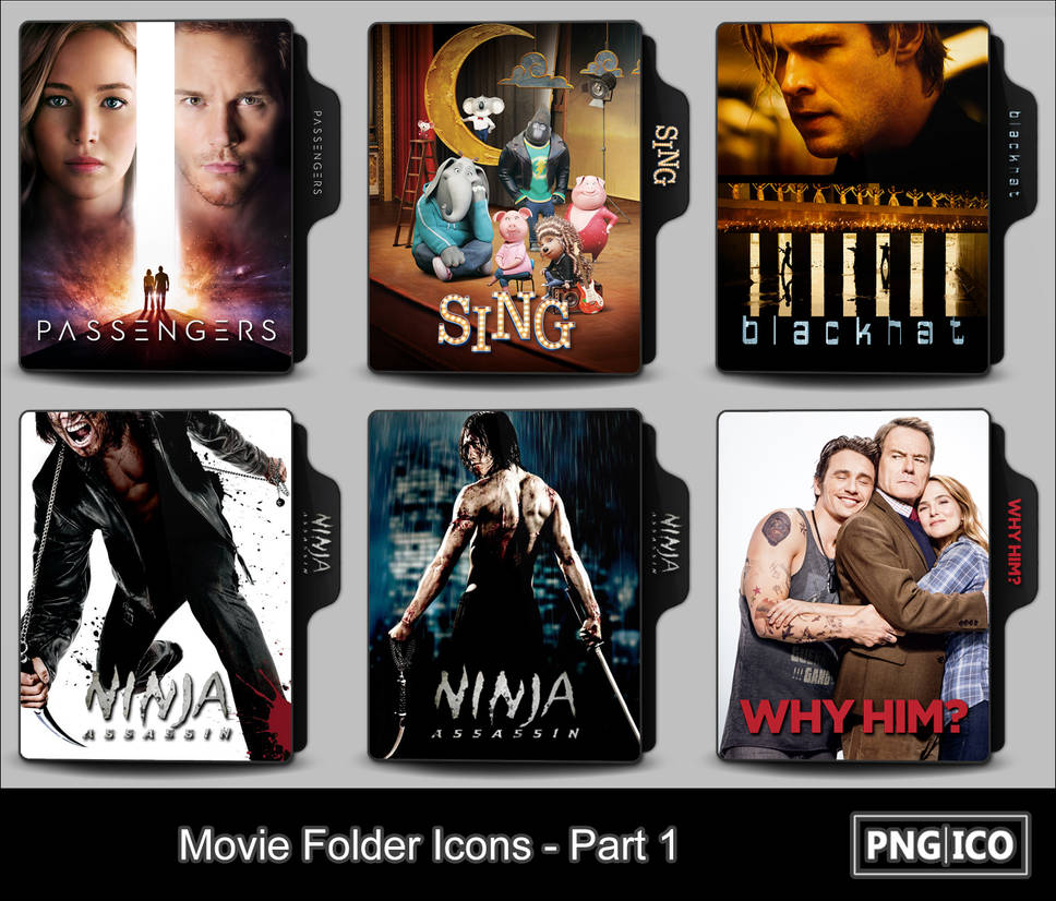Movie Folder Icons - Part 1 by OnlyStyleMatters on DeviantArt