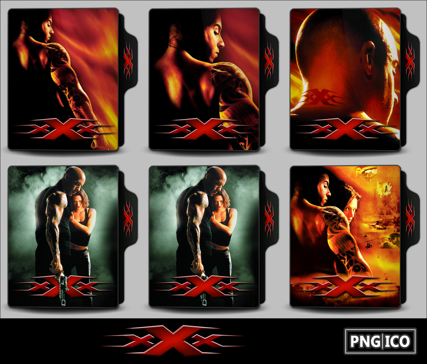 xXx (2002) Folder Icons by OnlyStyleMatters on DeviantArt