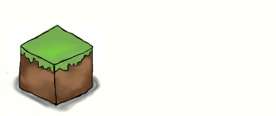 Minecraft Grass Block Vector by Astrorious on DeviantArt