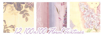 Floral textures:100x100