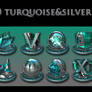 turquoise and silver collectio