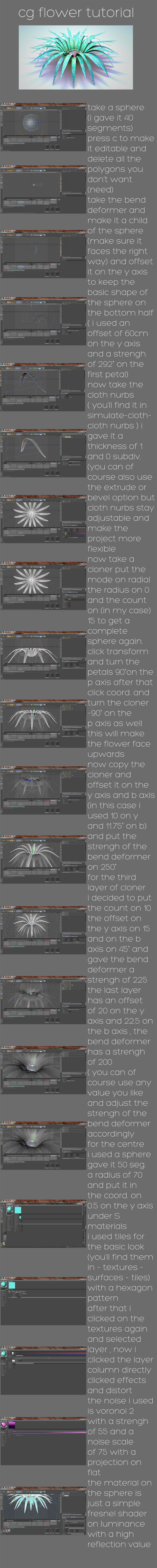 cg flower tutorial