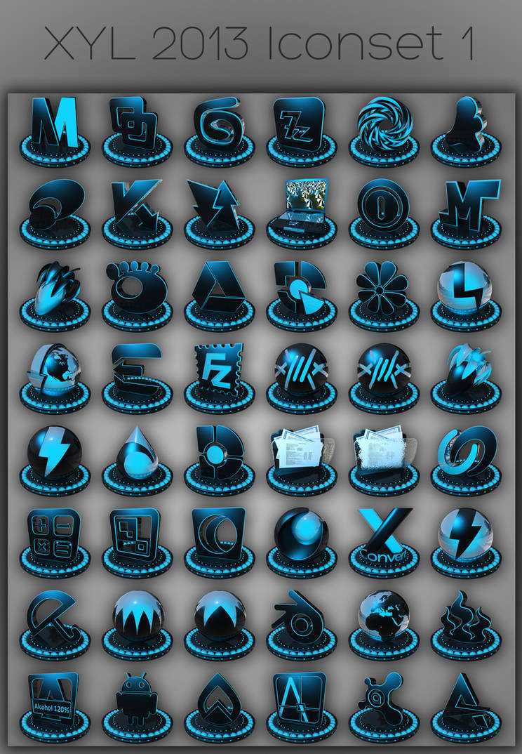 XYL 2013 Iconset 1 by xylomon on DeviantArt