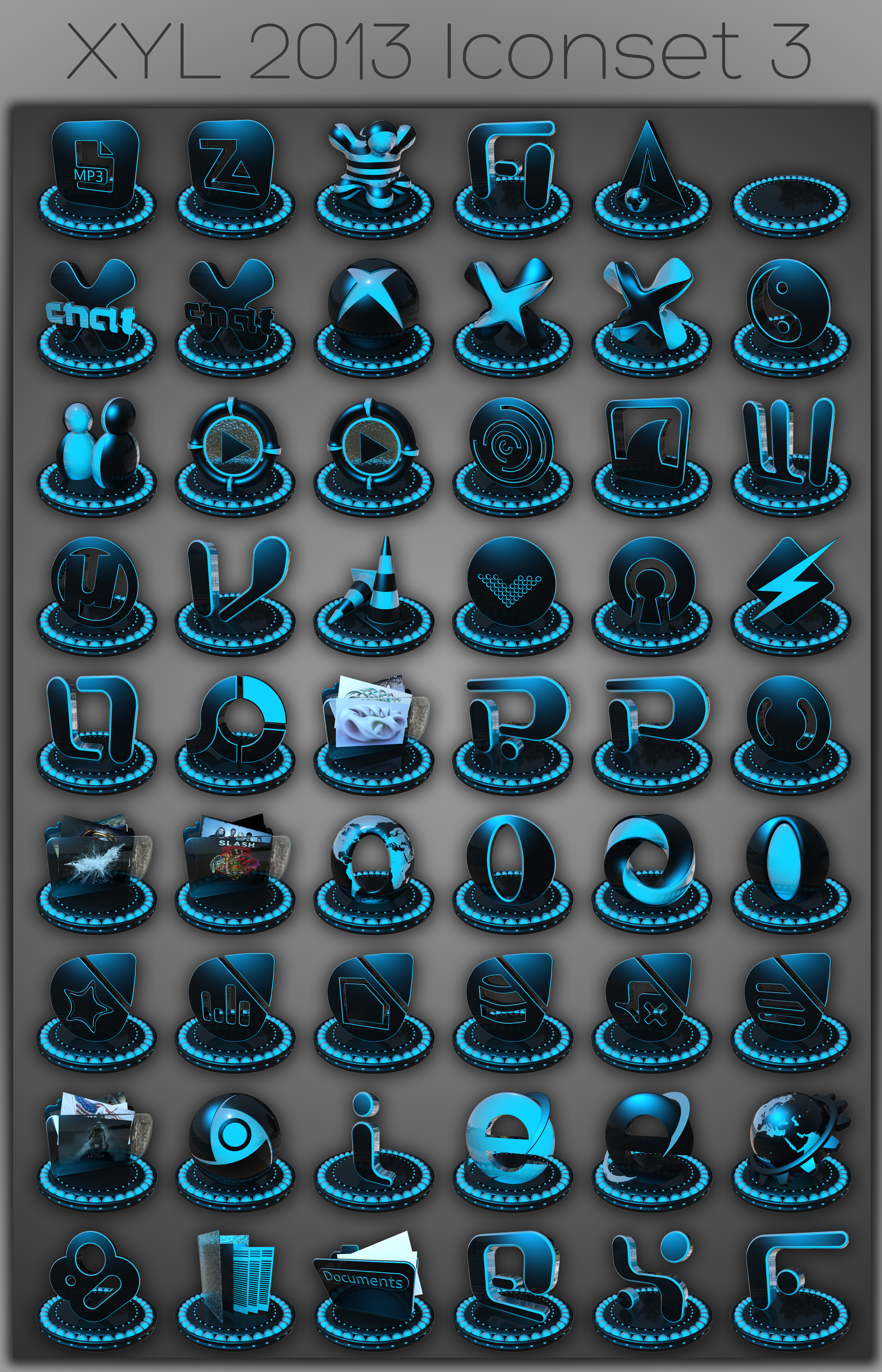 XYL 2013 Iconset 3