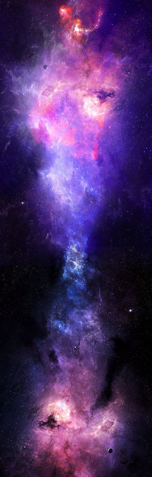 Galaxy Custom Box Background