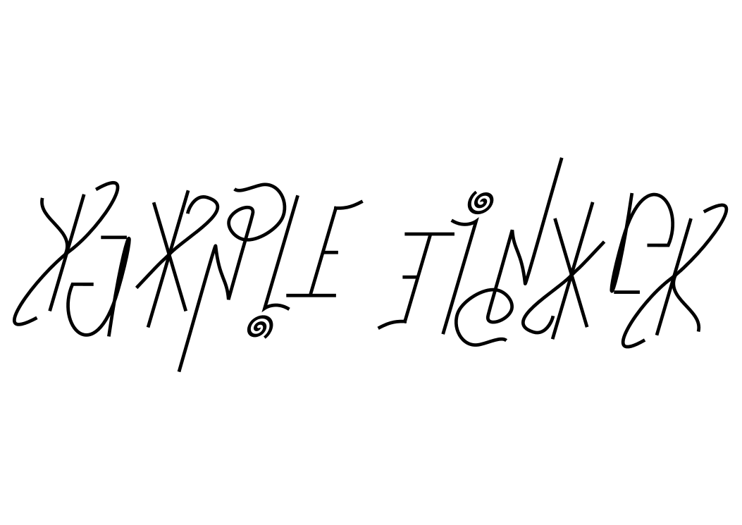 Ambigram for Purple Tinker